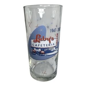 Luby's Cafeteria 60th Anniversary Drinking Glass 1947-2007 Coca Cola Glass